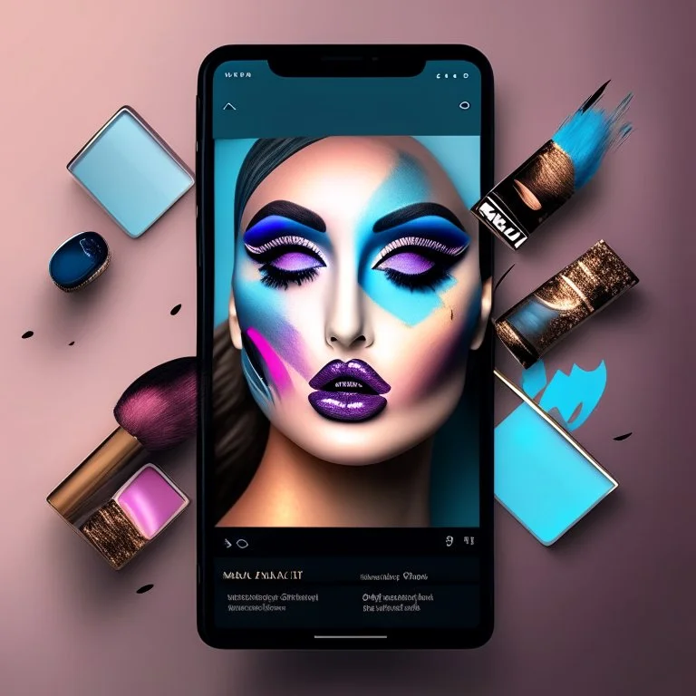 Social Media Design for a Makeup