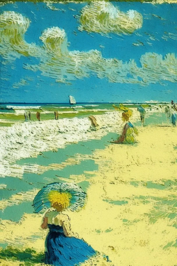 beach vacation by Van Gogh