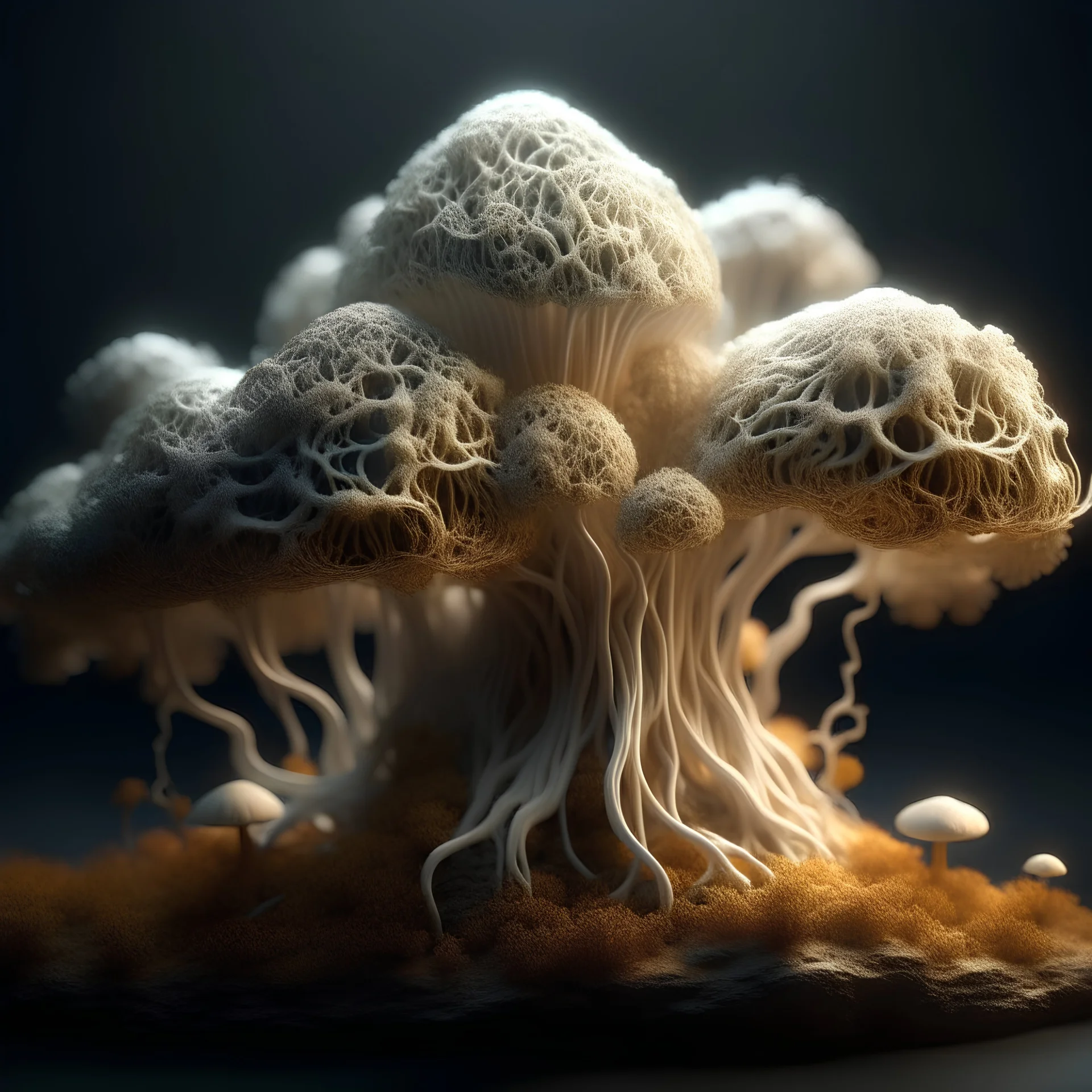 MYCELIUM NETWORK ULTRA REALISTIC