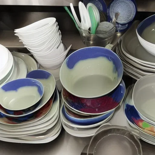 dirty dishes