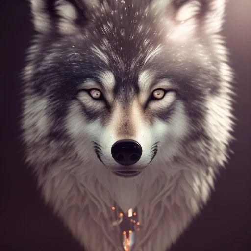 Wolf, masterpiece, expert, 8K, sharp focus, cinematic lighting, beautiful