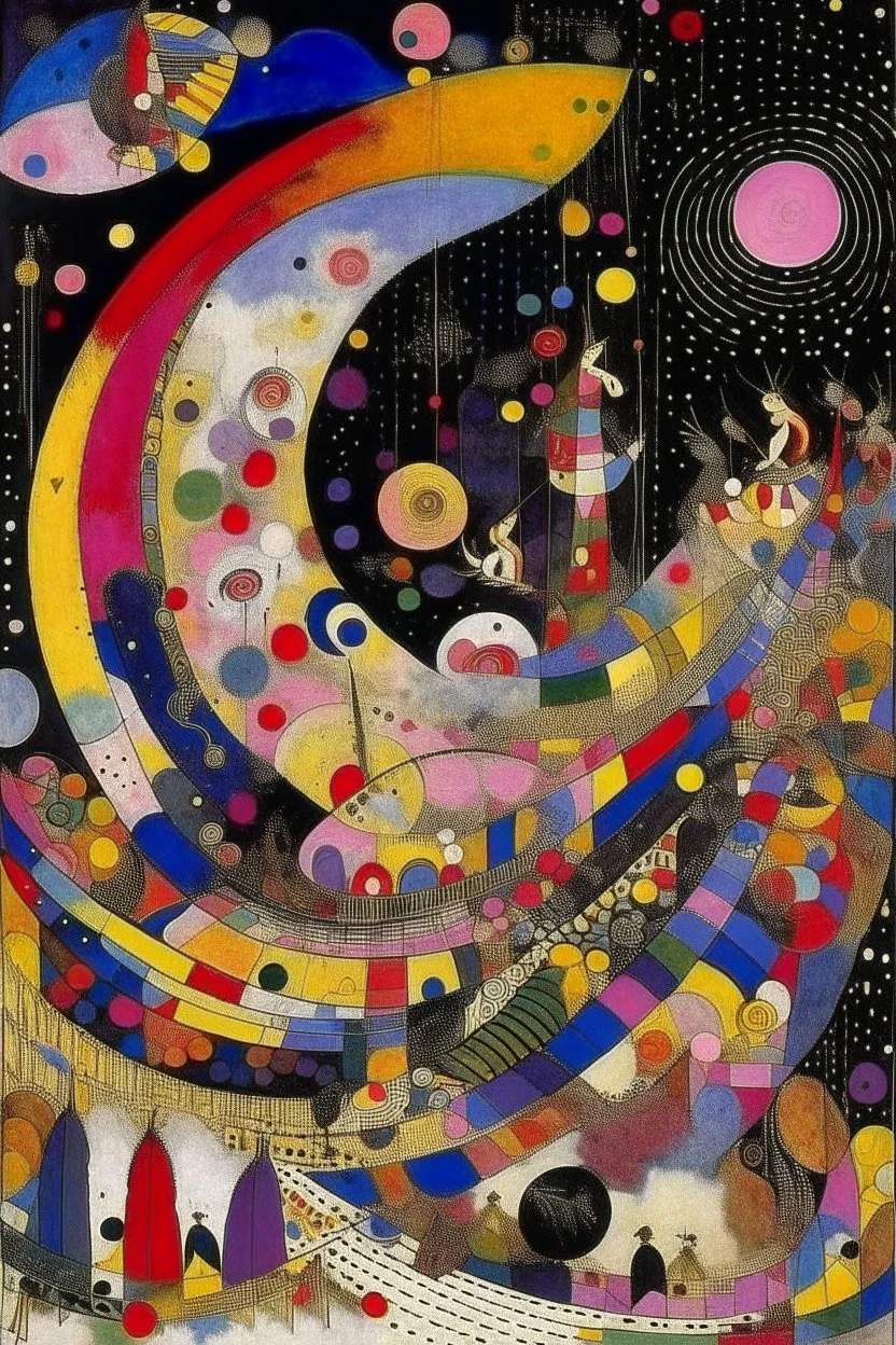 The Most Insane Fractal Image of the Last Judgement; Wassily Kandinsky