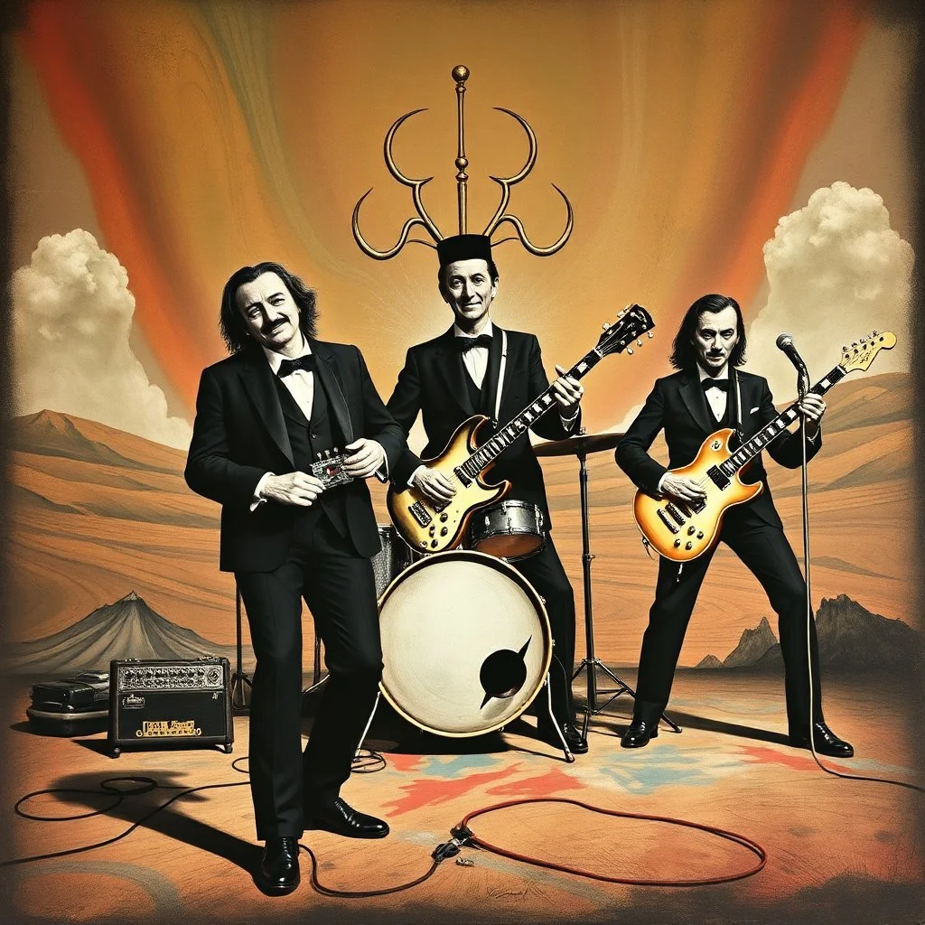 Salvador Dali's rock band.