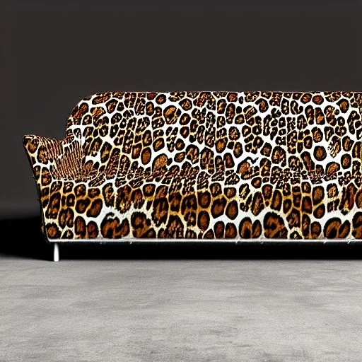 concept art, concept design, sofa with leopard pattern, leopard pattern sofa, retro style sofa, concept, memphis group style, memphis design, beautiful leopard pattern, minimalistic