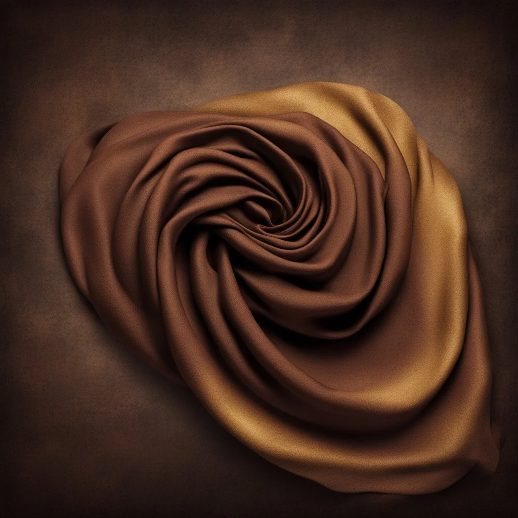 Hyper Realistic Brown Cloth Whirling with Black, Golden & Maroon Islamic Sufi Rustic Grungy Background & vignette effect