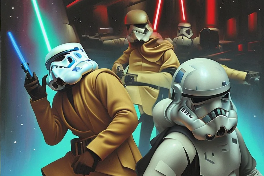 Hip Hop trooper star wars by pontormo