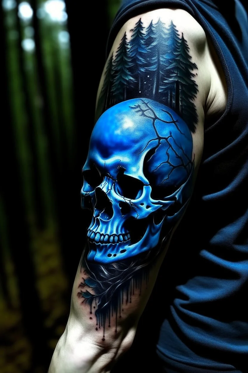 Skull tattoo by A.d. Pancho | Photo 26352