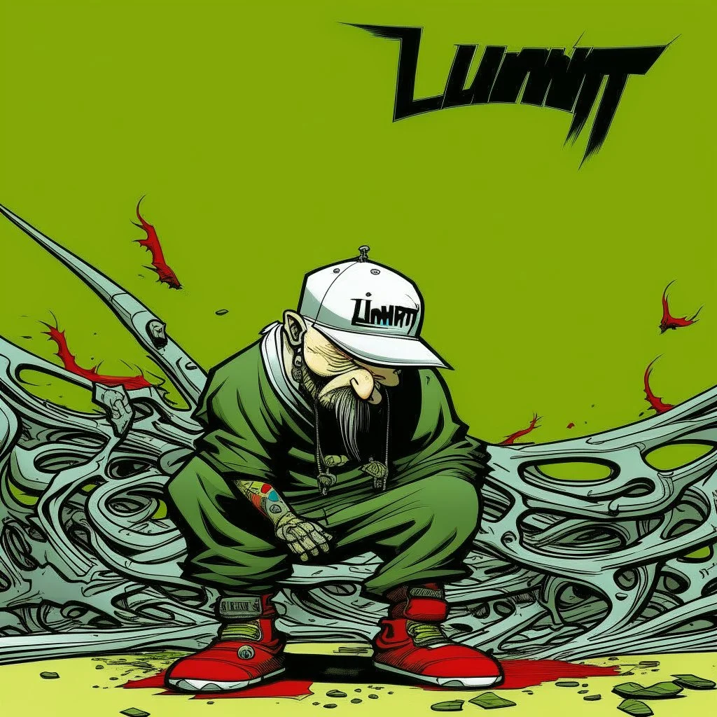 Limp bizkit new single cd cover artwork with a minimalist far perspective.