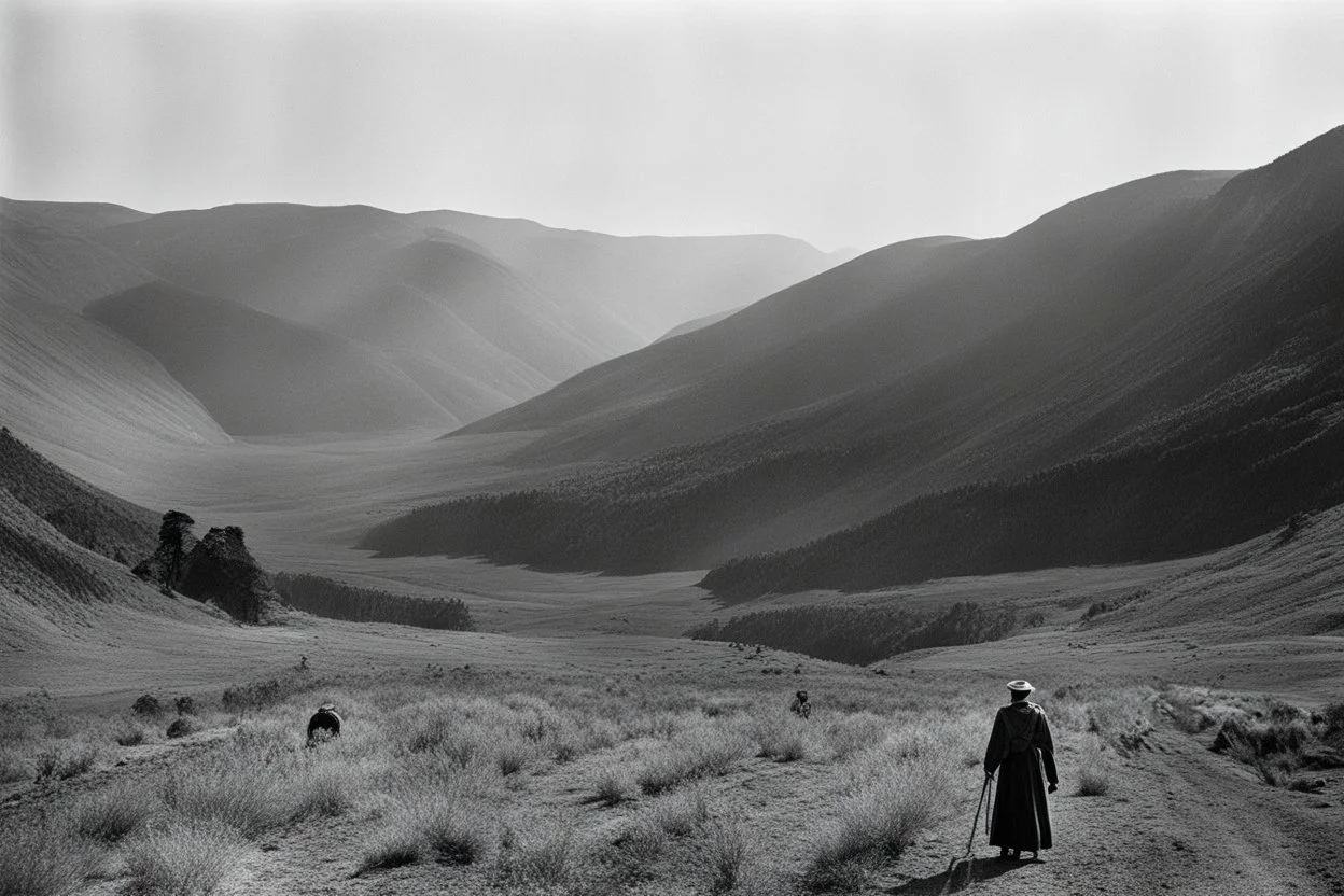 [very impressive high res masterpiece in Kodak Eastman 5247, scene by László Krasznahorkai] Pharesm made a peremptory gesture. Cugel fell silent. Pharesm drew a deep breath. "You fail to understand the calamity you have visited upon me. I will explain, so that you may not be astounded by the rigors which await you. As I have adumbrated, the arrival of the creature was the culmination of my great effort. I determined its nature through a perusal of forty-two thousand librams, all written in crypt