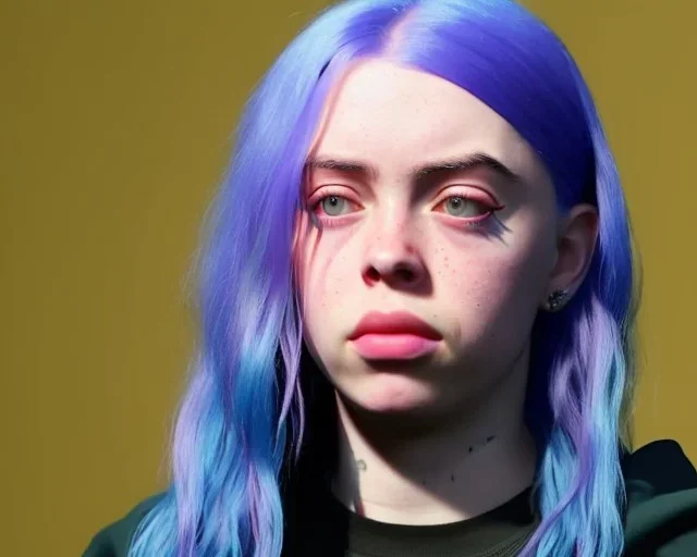 Billie Eilish, booty, photorealistic, 2k