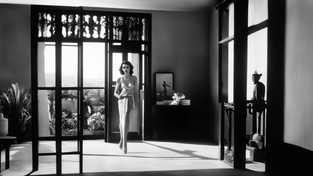 [colour helmut newton1960’s stop-motion animation style in small house near Bethlehem] a 70s advertisement video TV featuring In the corner, a figure emerges from the shadows. It's Maria Magdalena in agent provocateur, her eyes gleaming with a mixture of allure and danger. She moves towards you with a grace that captivates your every sense, drawing you in like a moth to a flame as a claymation character toy from a claymation horror movie in burning rainbow land, from hell, creepy Videos,