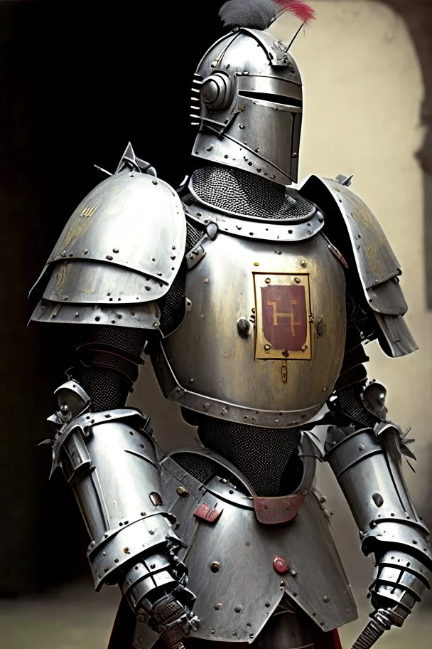 robot soldier medival