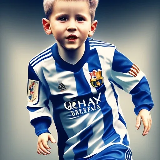 Messi at 3 years old