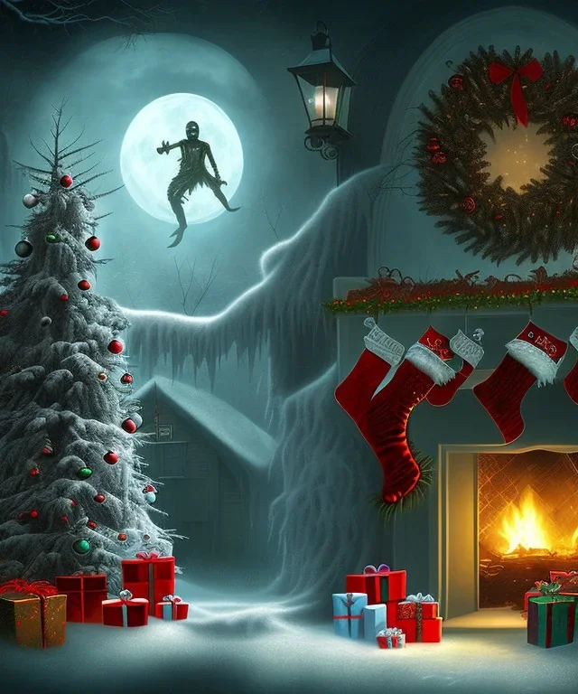 Creepy Christmas ,horror , dark fantasy