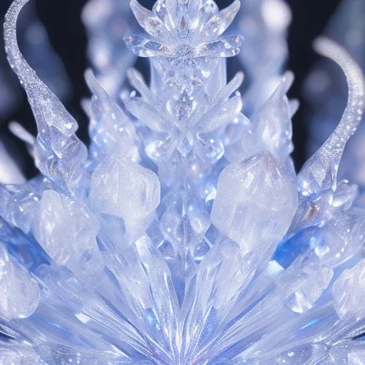 ultra detailed matte painting of many tiny epic fantasy ice flowers and many tiny semi transparent white snowflakes, majestic, intricate, masterpiece, insanely detailed, 4k resolution, cinematic smooth, intricate details , soft smooth lighting, vivid pastel colors, iridescent accents