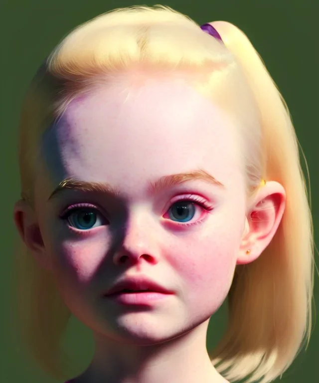 Elle fanning toddler