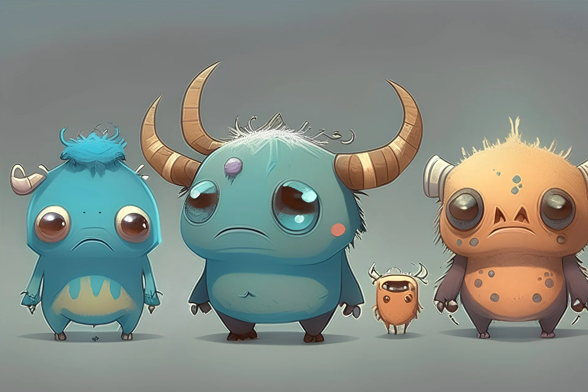 a cute 2d character that has three stages of evolution. Show me one character in his three evolution. evolution should be extreme. They called Moopies, and they are little creatures from the other planet who fall on planet earth