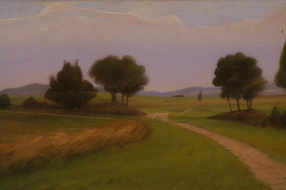 grass road by andrea del sarto