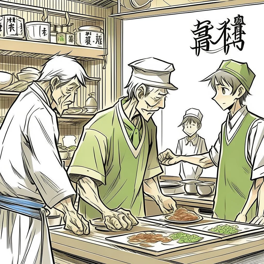 manga, manwha, Simple method,Learning from chef to craftsman