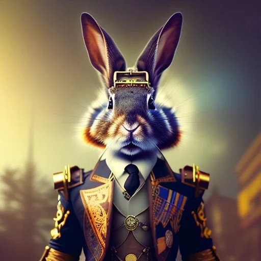 Most beautiful steampunk rabbit,steampunk style, polaroid,outdoors,macro lens, cinematic, unreal engine 5, 8k, hyper realistic. ambient lighting, elegant,hyperphotorealistic, cinematic lighting, hyperphotomaximalist, masterpiece,epic composition, tilt shift blur, by japbun2-40