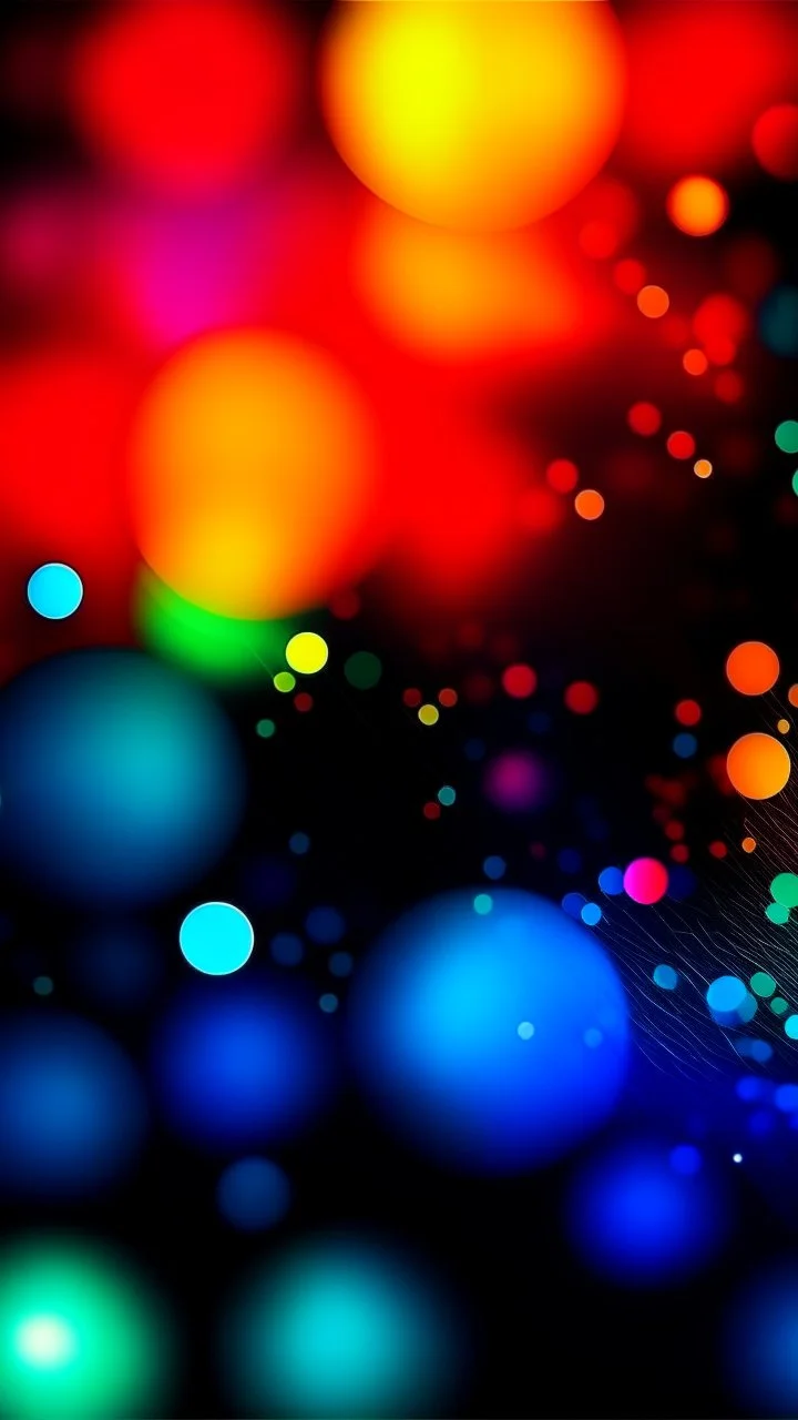 Abstract Blurred Colorful Background