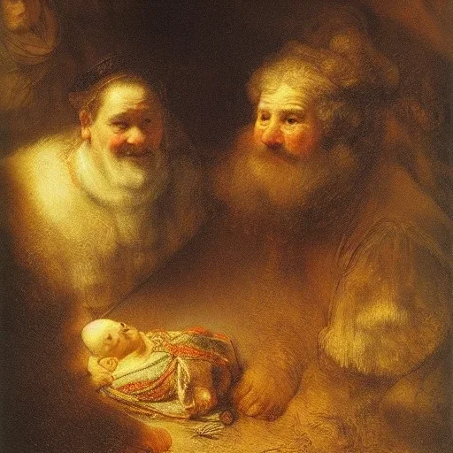 Rembrandt merry Christmas