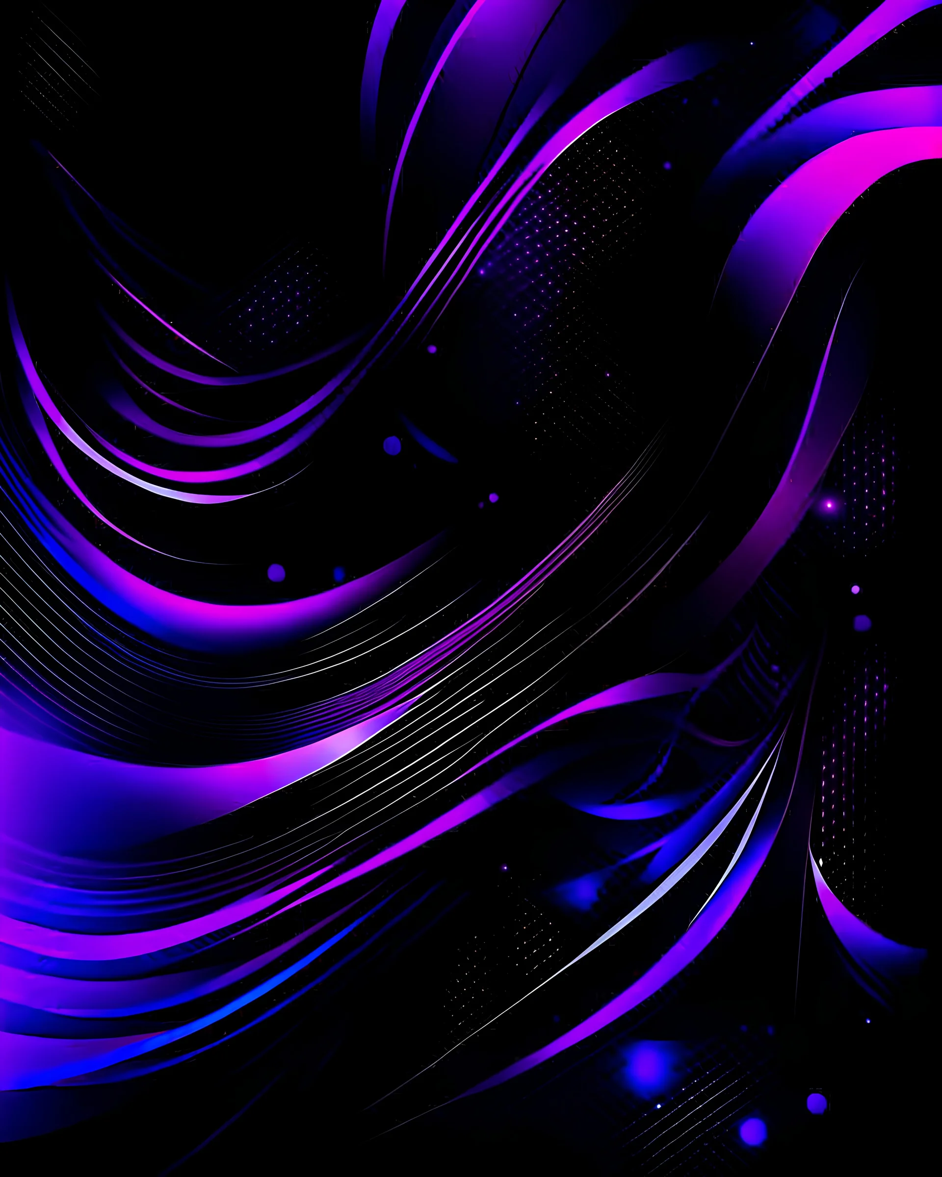 vectors violet to magenta with black background