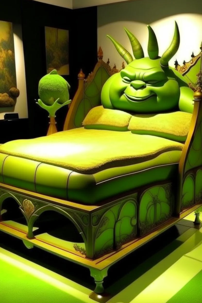 opulent shrek bed