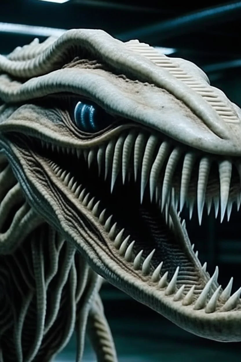 Moth / shark hybrid in "Alien" movie