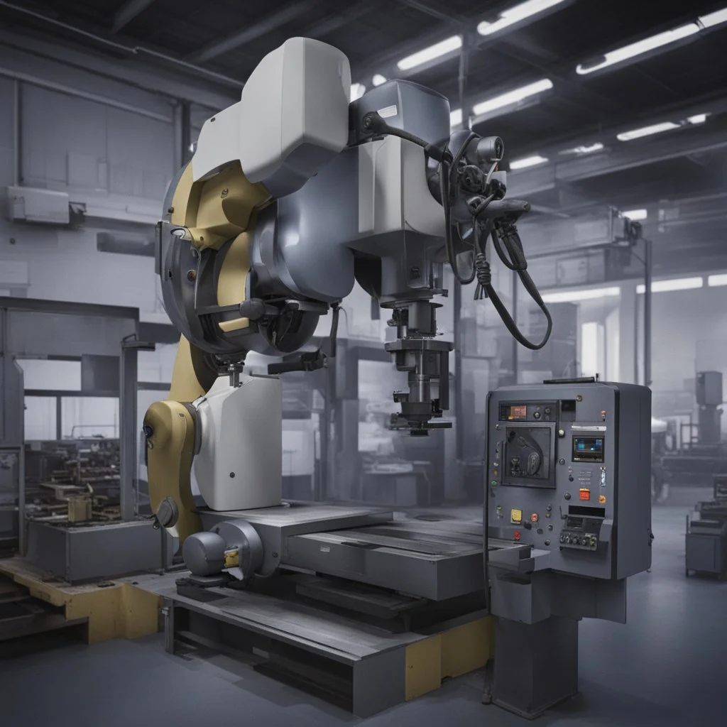 a machine tool that is talking and help the operatore