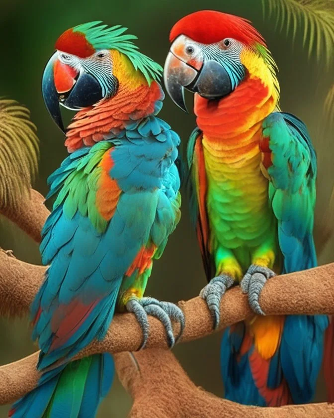 Parrot birds