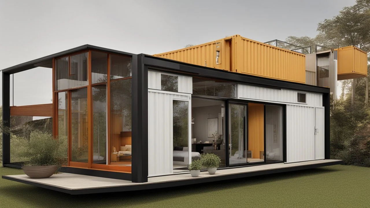 architecture vernaculaire maisons containers modernes