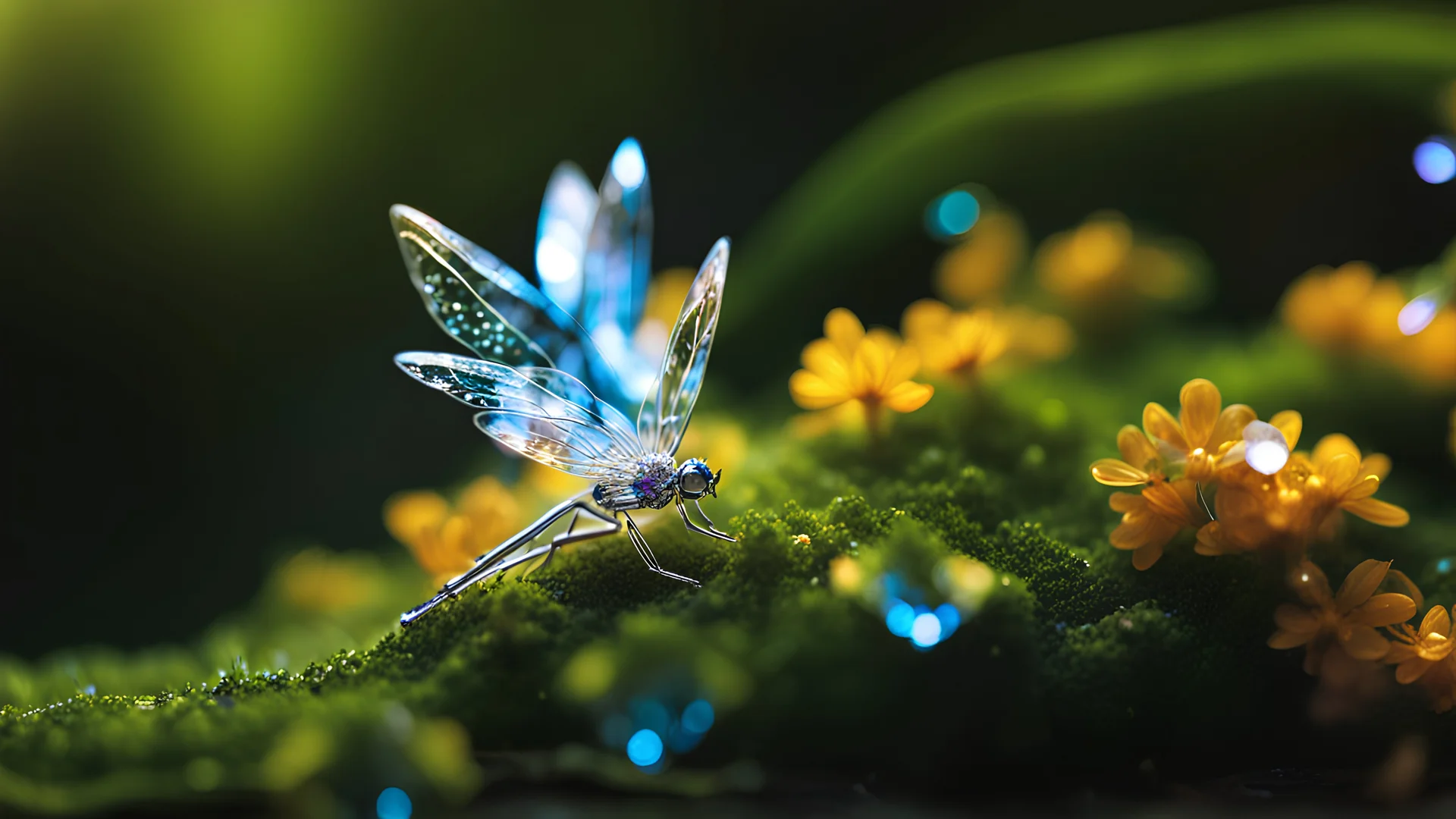 macro photo, sparkling magical fantasy crystal fairy , very detailed, amazing quality, intricate, cinematic light, highly detail, beautiful, surreal, dramatic, galaxy fantasy colors, <lora:SDXLFaeTastic2400:0.3>