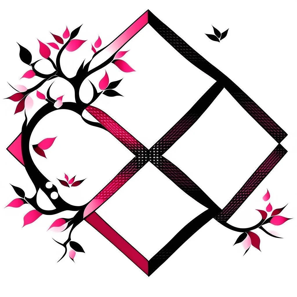 put the image in a sakura theme