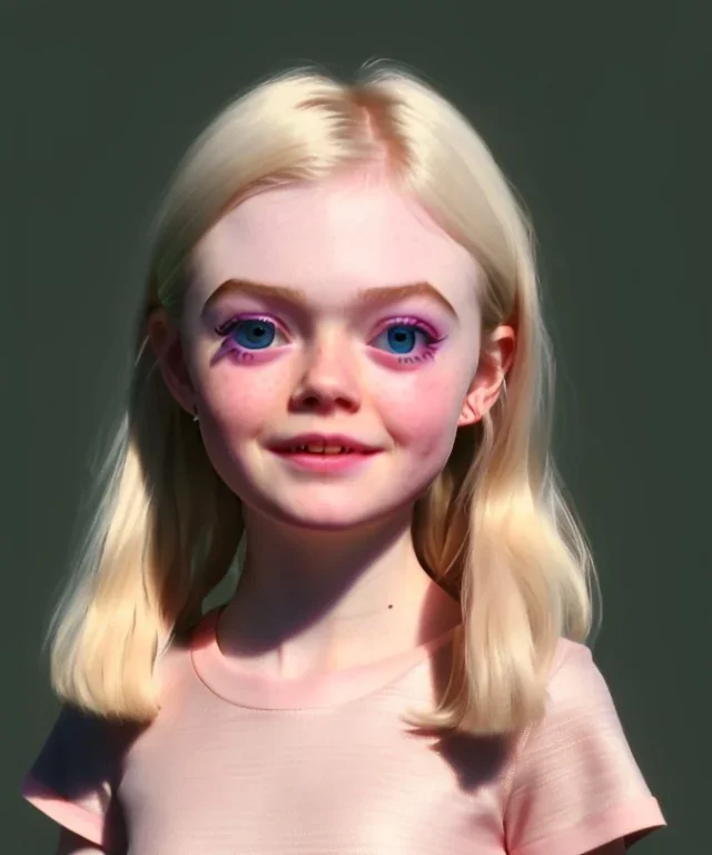 Elle fanning toddler