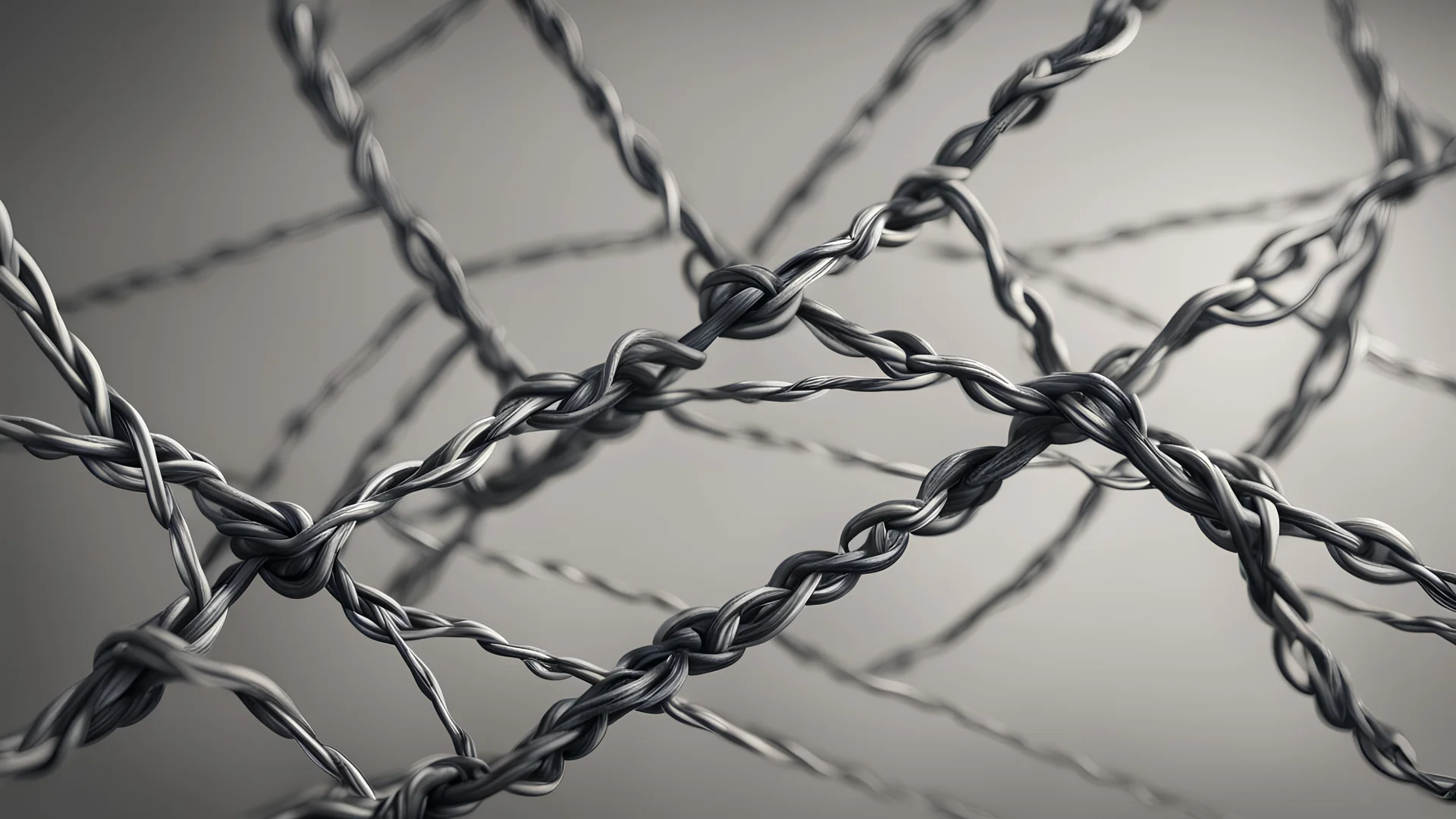 Hyper Realistic Barbed Wires