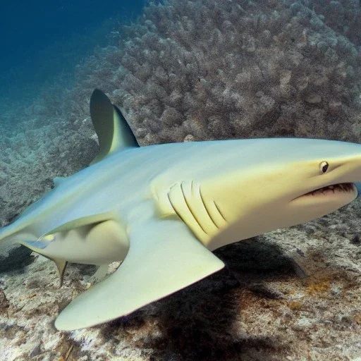 A lemon shark