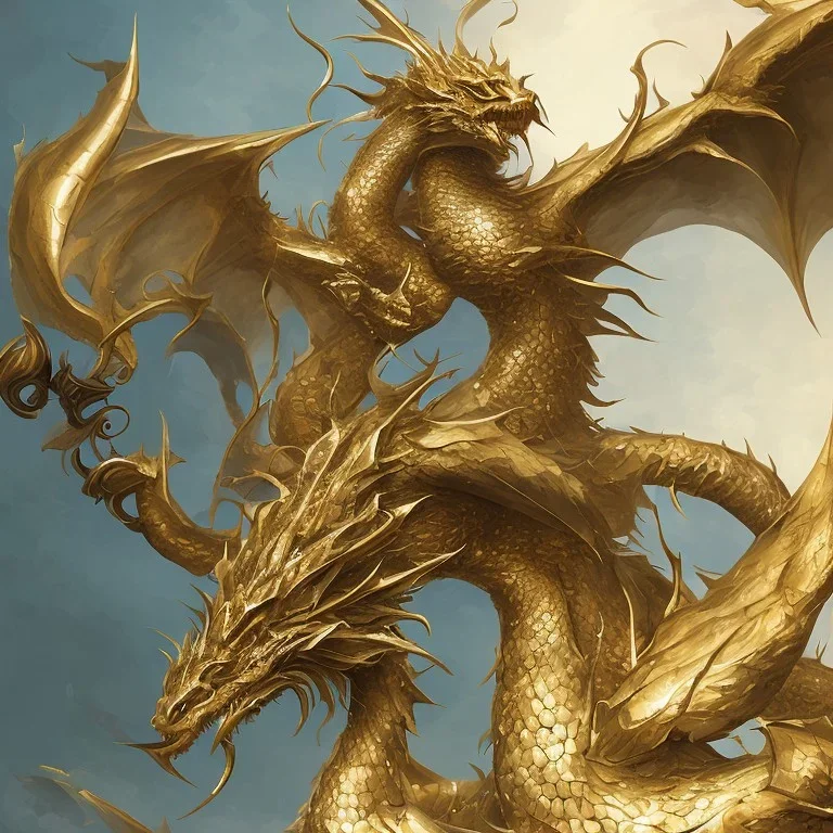 GOLD VICTORY DRAGON