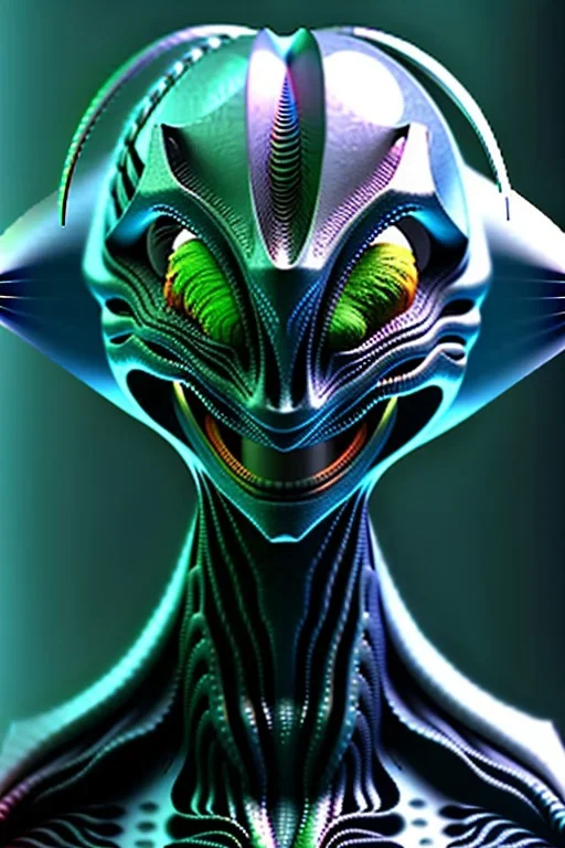 alien, devilish, 8k, finely detailed, photo realistic.