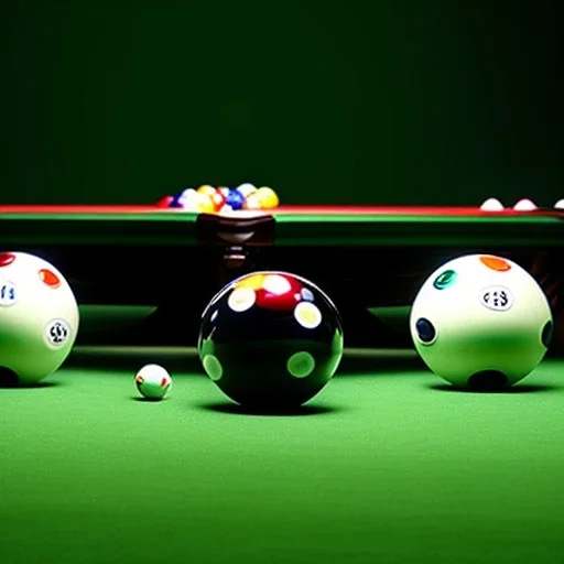 A river of billiard balls