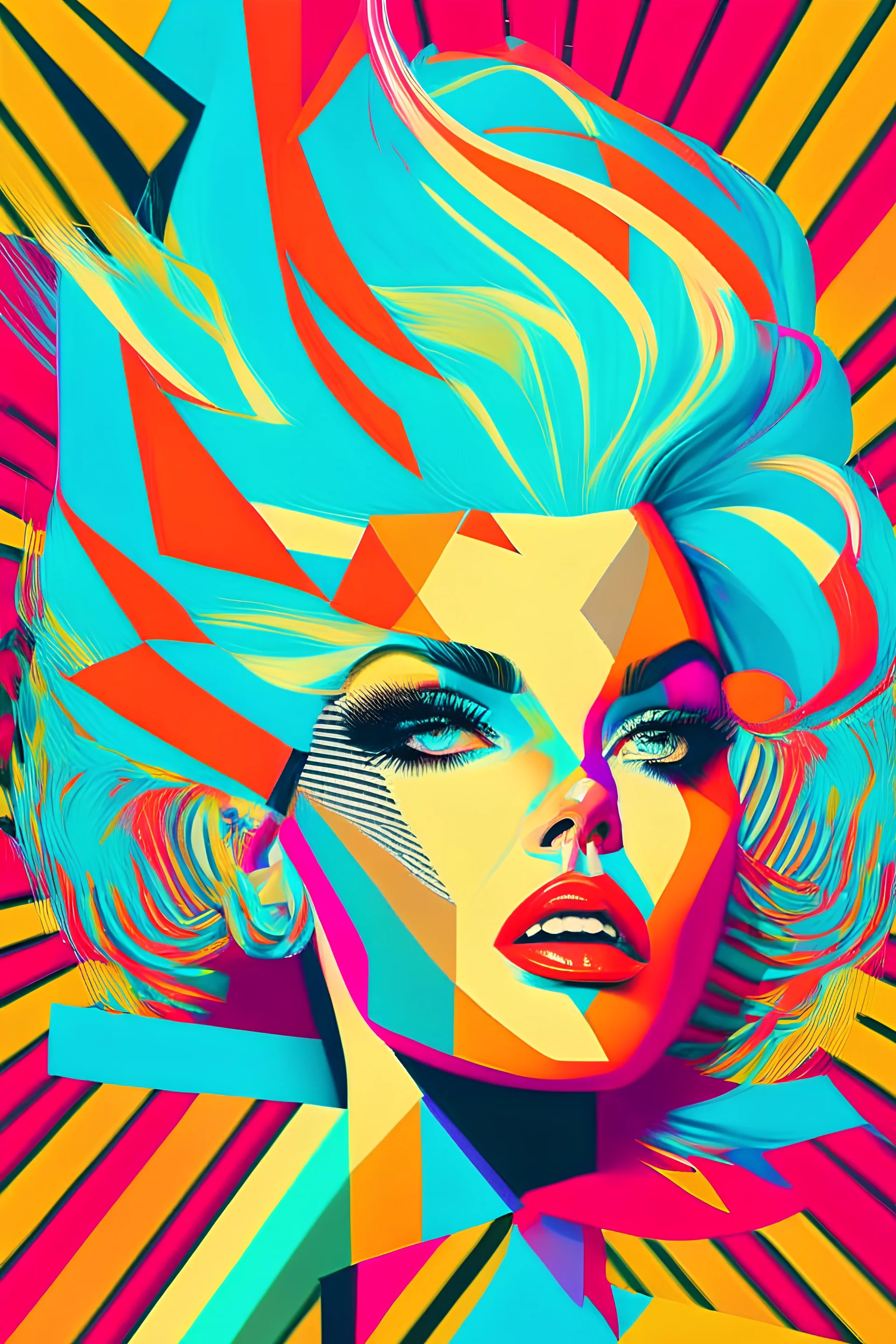 Origins of Pop Art. Known for its 2D shapes, bold colors…, by Erin S, The  Realm of Color