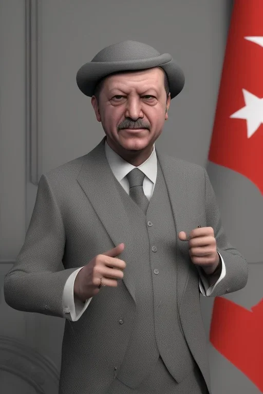 Recep Tayyip Erdogan As Charlot