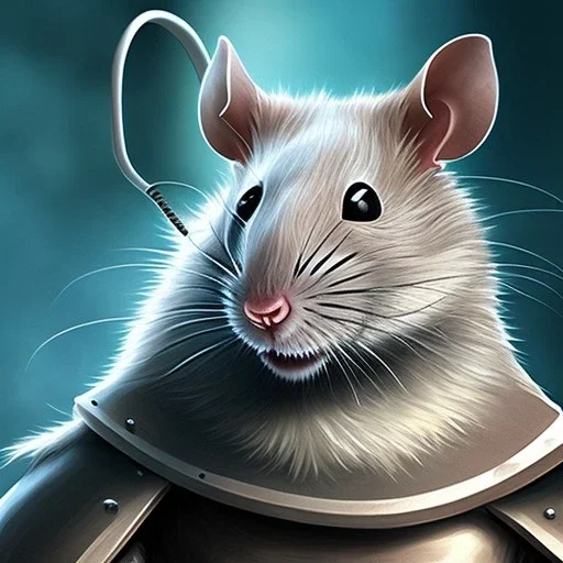 Rat with armor