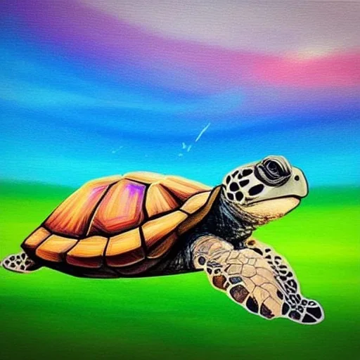 turtle and rainbow