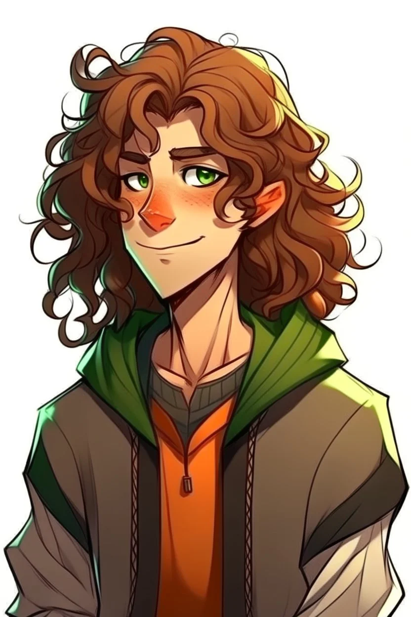 Saçları kıvırcık erkek valorant karakteri boydan geniş açı