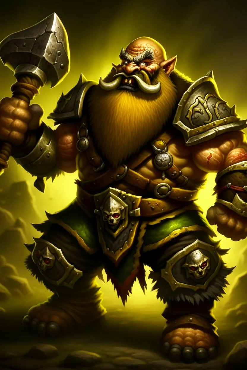 dwarf savage angry axes cleaver attack striking swinging chopping dual wielding two weapons mad consumed warcraft war knight soldier strong attacking furious wrath small silly fighter brawler strong