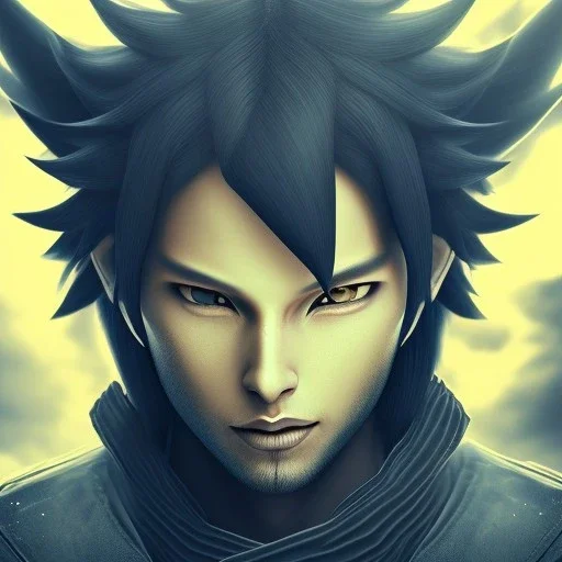 Pikachu in the form of sasuke uchiha, susano mode,Ambiance dramatique, hyperrealisme, 8k, high quality, lot of details, portrait,