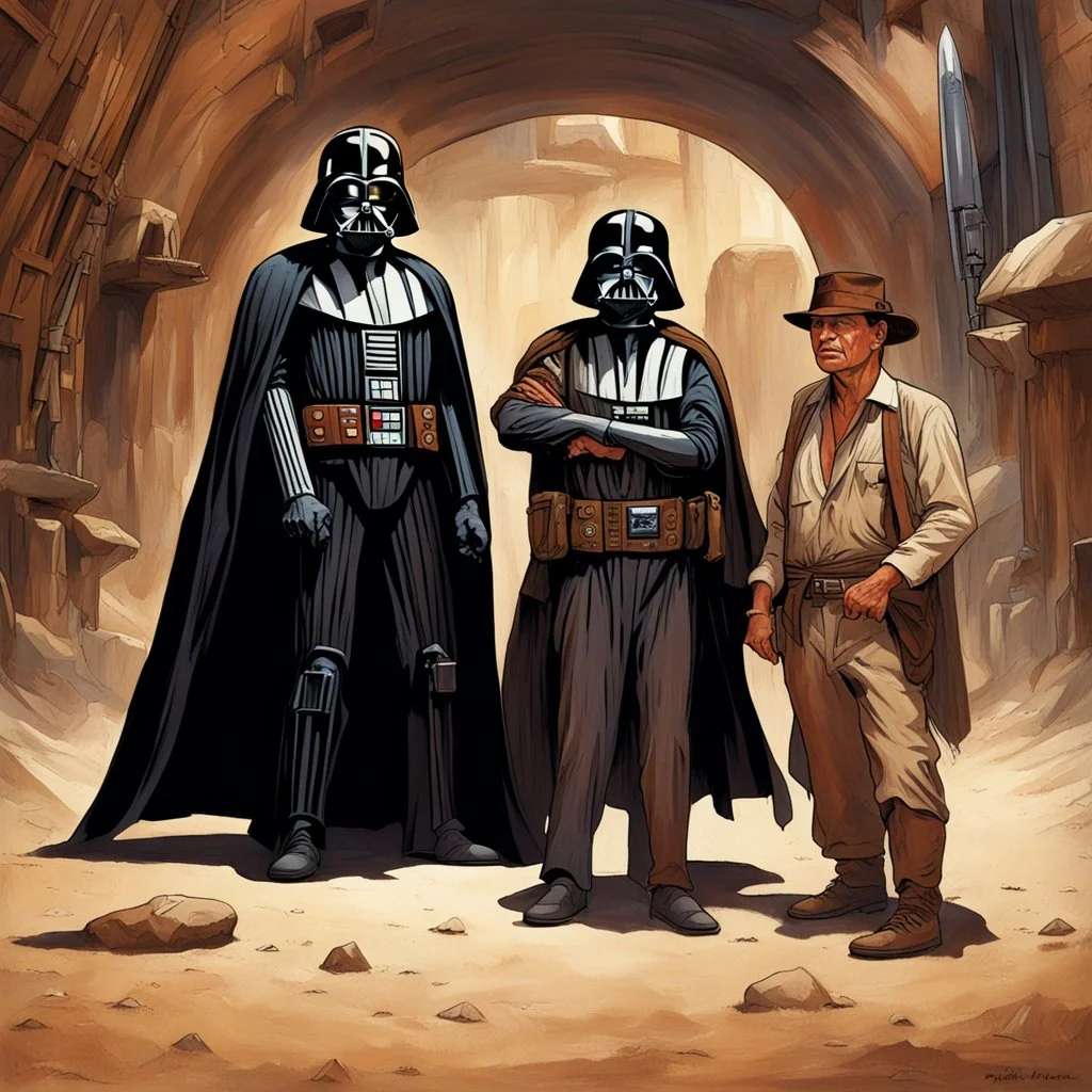 Darth Vader meets Indiana Jones