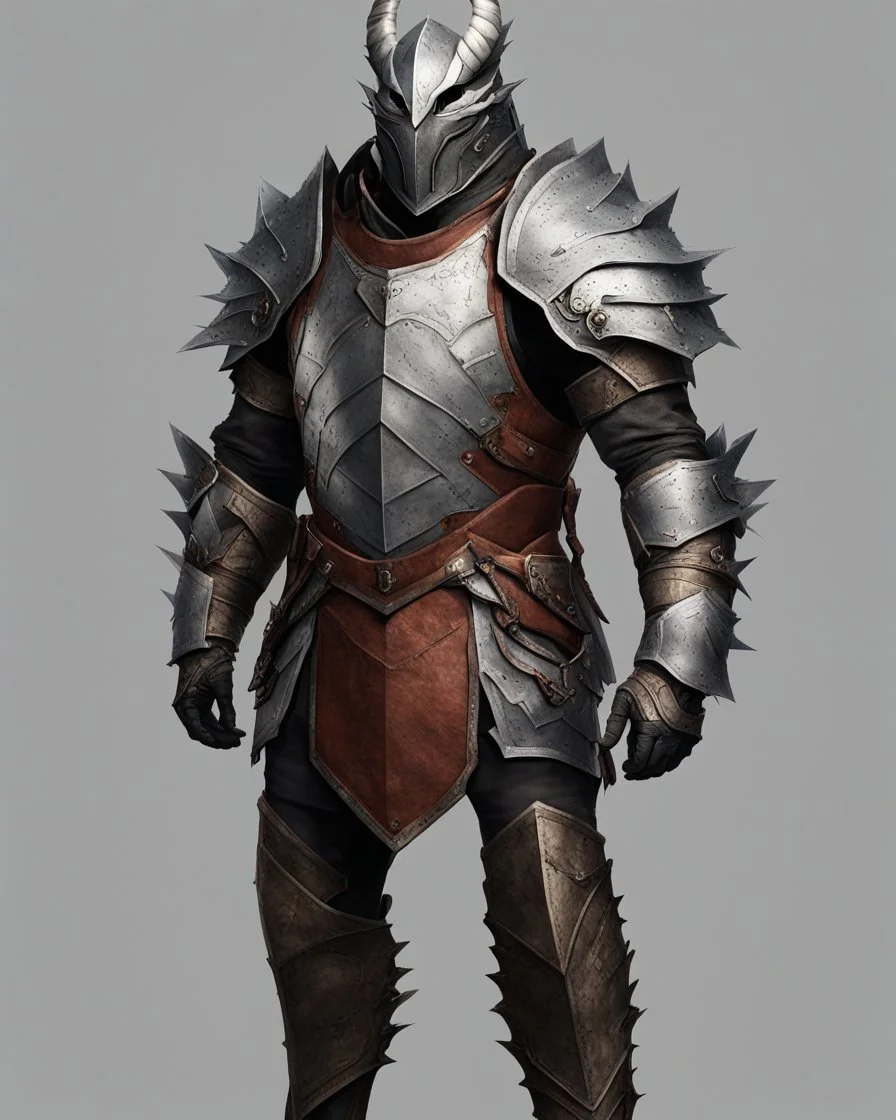 An armor made of a mixture of steel and leather, worn by a strong commander with magical power An armor made of a mixture of steel and leather, worn by a strong commander with magical power An armor made of a mixture of steel and leather, worn by a strong commander with magical powerride dragon