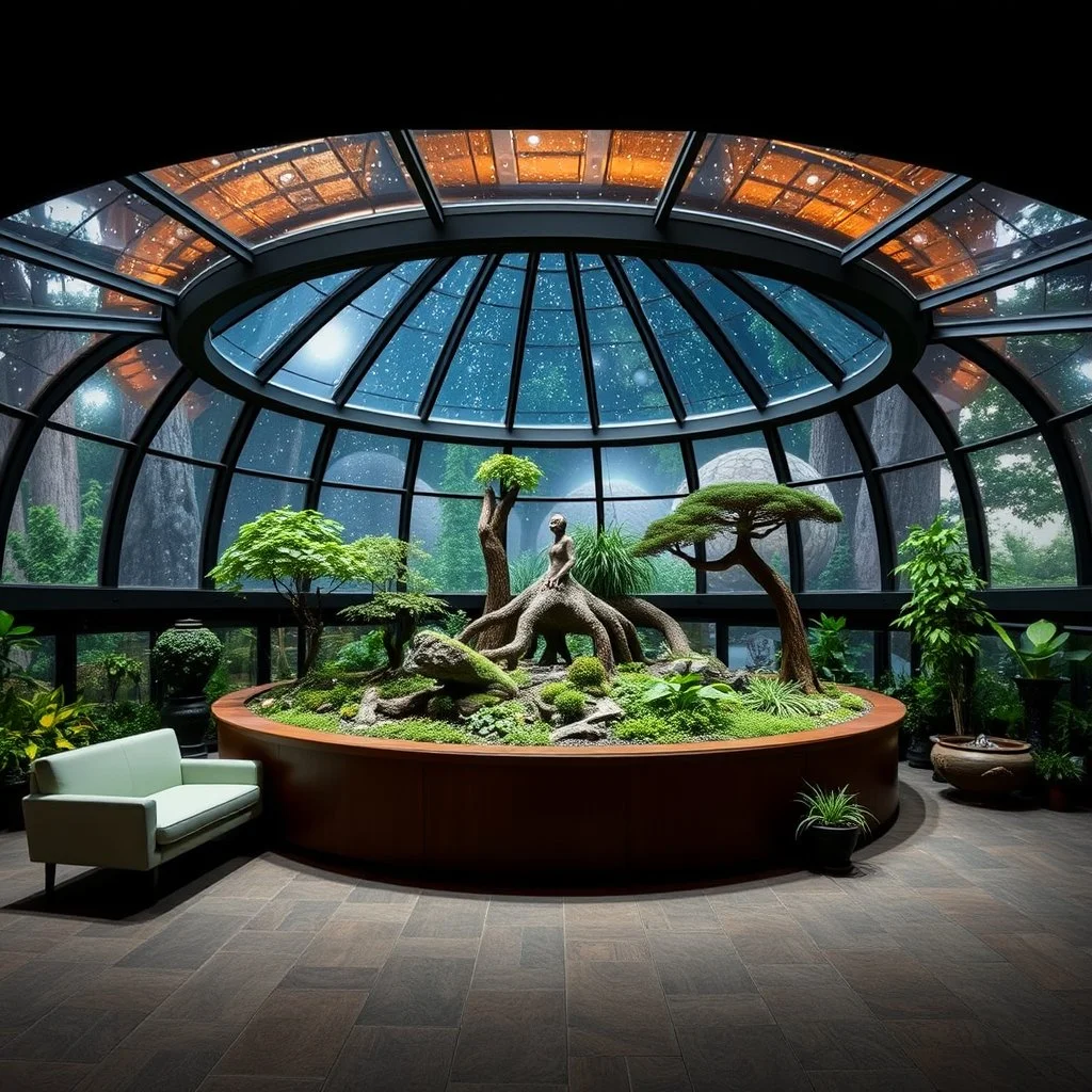 Combined Planetarium and Terrarium